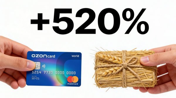 OZON ненавидит понедельники, WB - новый Яндекс, +520% на соломе