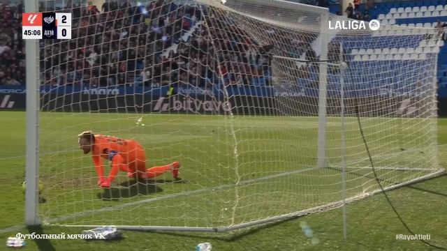 📹 Райо Вальекано 3 - 0 Атлетико Мадрид | Лучшие моменты матча. 2025/26. 24-й тур