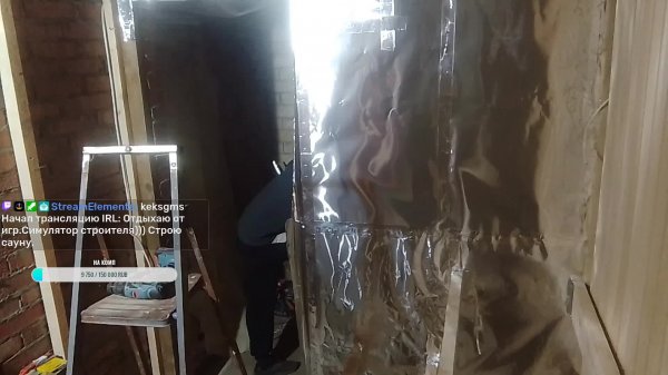 Отдыхаю от игр. Симулятор строителя))) Строю сауну.