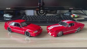 Обзор моделей Ford Mustang в масштабе 1/24 от Maisto