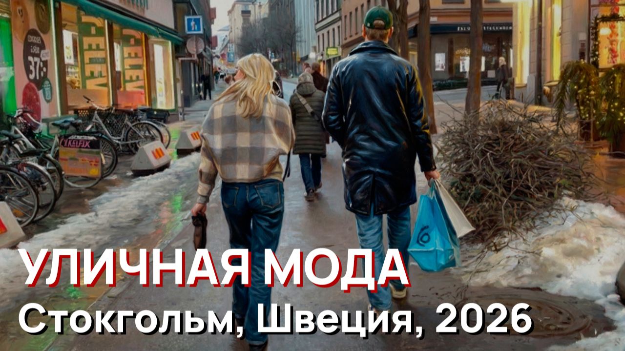 Уличная мода - Стокгольм, Швеция, 2026 смотреть онлайн