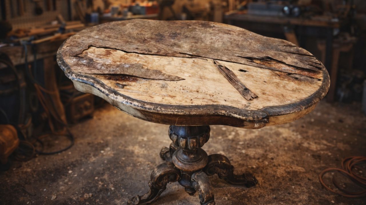 Реставрация Старого Деревянного Стола смотреть онлайн