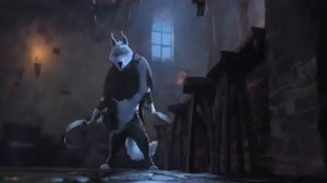 Кот в сапогах против Смерти Волка Схватка в баре Кот в сапогах Последнее желание 2022