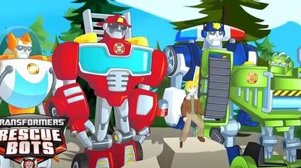 Transformers Rescue Bots Приключения роботов. Король , снежная лавина и ледяные дожди!