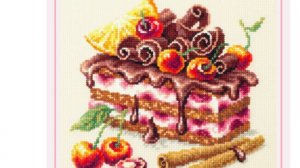 Отшив проект от Чудесной иглы "Вишнёвый торт" 11
