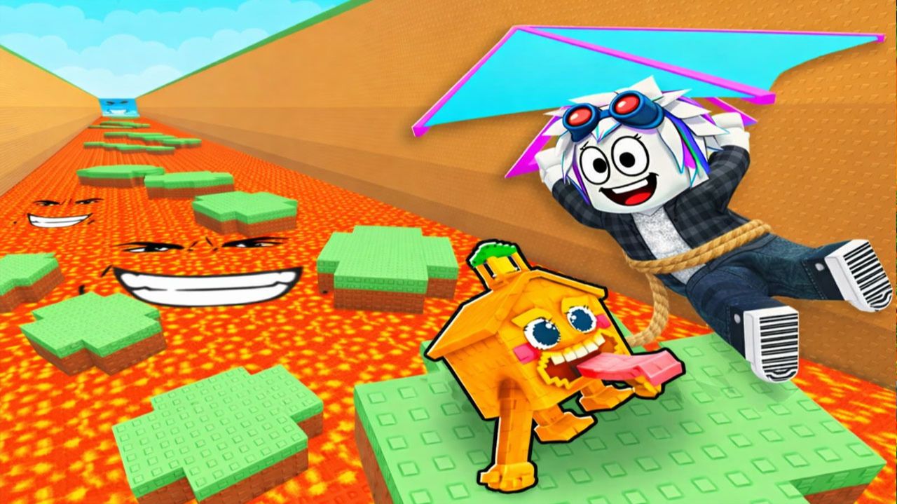 УКРАДИ БРЕЙНРОТА НА ГЛАЙДЕРЕ ПРОЛЕТАЯ ЧЕРЕЗ ВОЛНЫ ИЗ ЦУНАМИ В РОБЛОКСЕ! ROBLOX Glide for Brainrots смотреть онлайн