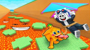 УКРАДИ БРЕЙНРОТА НА ГЛАЙДЕРЕ ПРОЛЕТАЯ ЧЕРЕЗ ВОЛНЫ ИЗ ЦУНАМИ В РОБЛОКСЕ! ROBLOX Glide for Brainrots