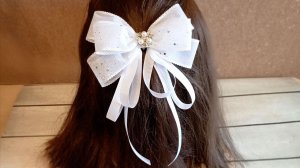 МК. Бант из декоративной ленты на любой праздник.