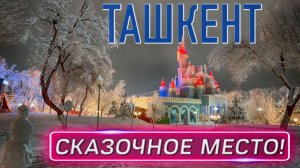ЗИМНЯЯ СКАЗКА В УЗБЕКИСТАНЕ! НЕВЕРОЯТНЫЙ ВЛОГ ИЗ ТАШКЕНТА! Оживший зимний парк Навои.