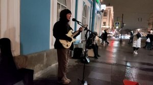 УЛИЧНЫЕ МУЗЫКАНТЫ НАБЕРЕЖНАЯ КАНАЛА ГРИБОЕДОВА