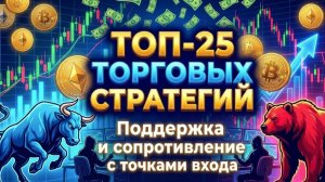 Лучшая торговая стратегия: поддержка и сопротивление с точками входа