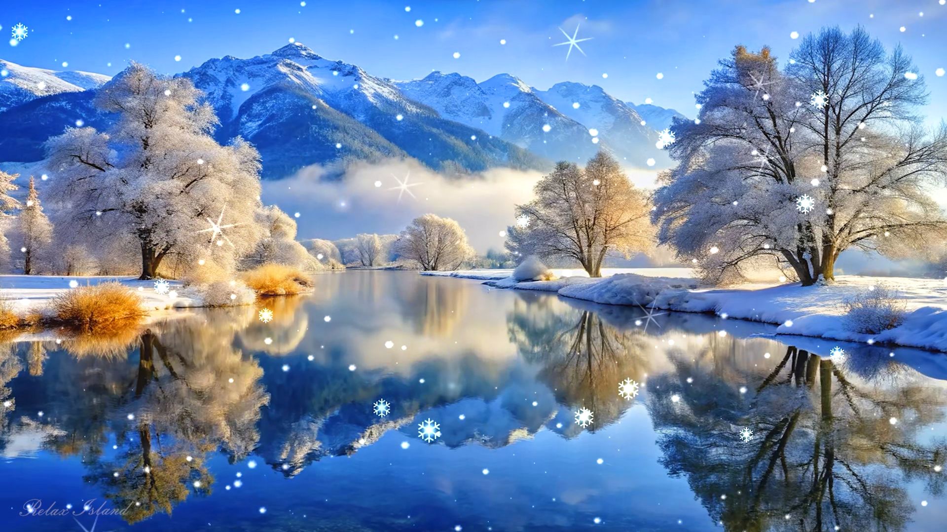 ❄️ ОЧЕНЬ КРАСИВАЯ УСПОКАИВАЮЩАЯ МУЗЫКА ДЛЯ СНА 🎵 РАССЛАБЛЯЮЩАЯ МУЗЫКА ЗАСНЕЖЕННЫХ ГОР ДЛЯ ДУШИ смотреть онлайн