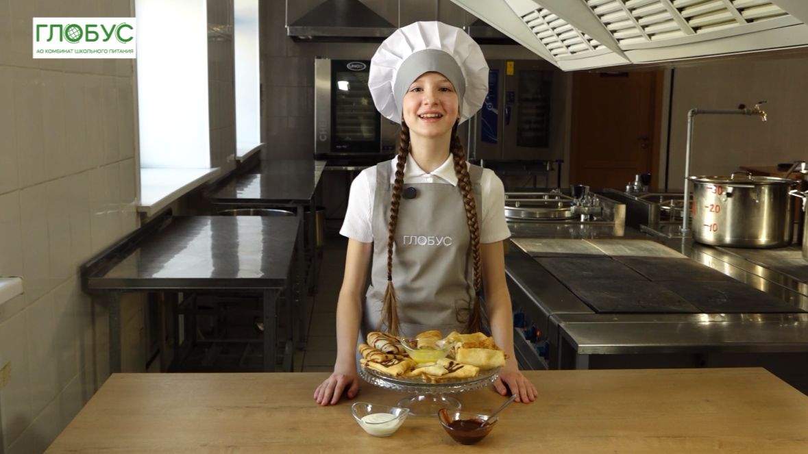 Готовим с Глобусом. Блины