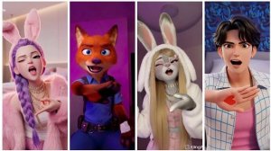 ТИК ТОК ТРЕНД ЗВЕРОПОЛИС И К ПОП ОХОТНИКИ НА ДЕМОНОВ! ДЖУДИ ХОПС И РУМИ ДЕЛАЮТ ТАНЕЦ! РЕАКЦИЯ