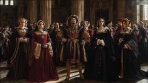 Генрих VIII и его жены, оживленные с помощью ИИ