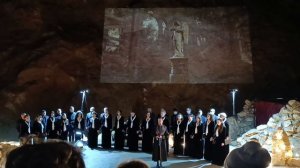 0. Предрождественский концерт Абхазской хоровой капеллы в Новоафонской пещере 03.012026.