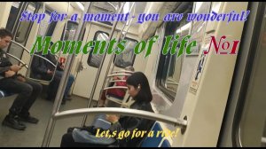 Ст. метро Приморская, Ленинград (Санкт-Петербург) - интерьер,пассажиры, прибытие-отправление поездов