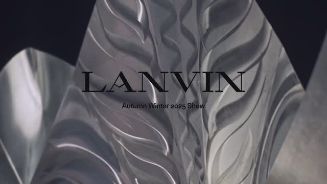 Показ коллекции Lanvin осень-зима 2025-2026