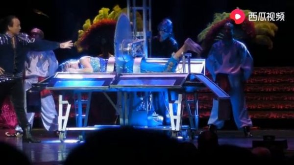 Buzzsaw in half Magic Illusion