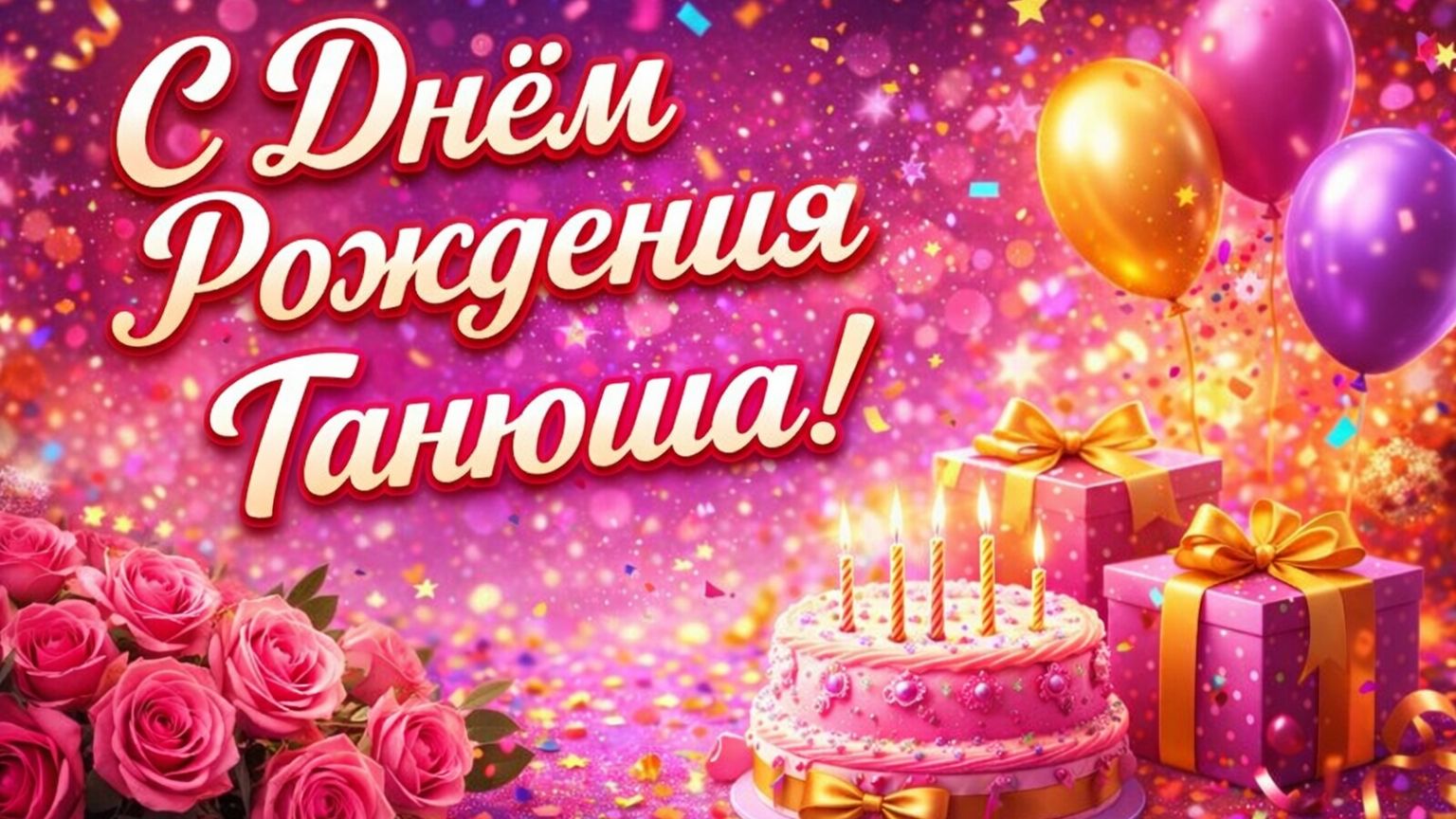 💥💥💥Новинка 2026 🎵🎤 Песня С днём рождения Танюша! смотреть онлайн