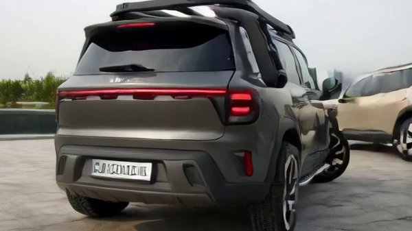 Meet the Smart 5 Jungle Edition — a bold, square electric SUV