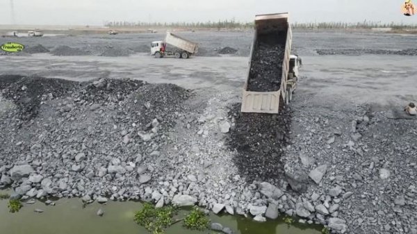 Строительство, засыпка , очередной объект