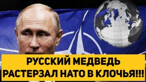 РУССКИЙ МЕДВЕДЬ РАСТЕРЗАЛ НАТО В КЛОЧЬЯ!!!