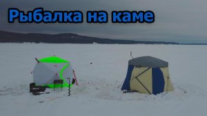 Зимняя рыбалка на Каме. Налим на "комбайн"