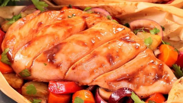 Что приготовить из курицы? Куриная грудка BBQ с ананасом — сочный рецепт за 30 минут в духовке