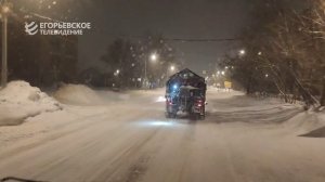 Очередной снежный циклон накрыл Подмосковье