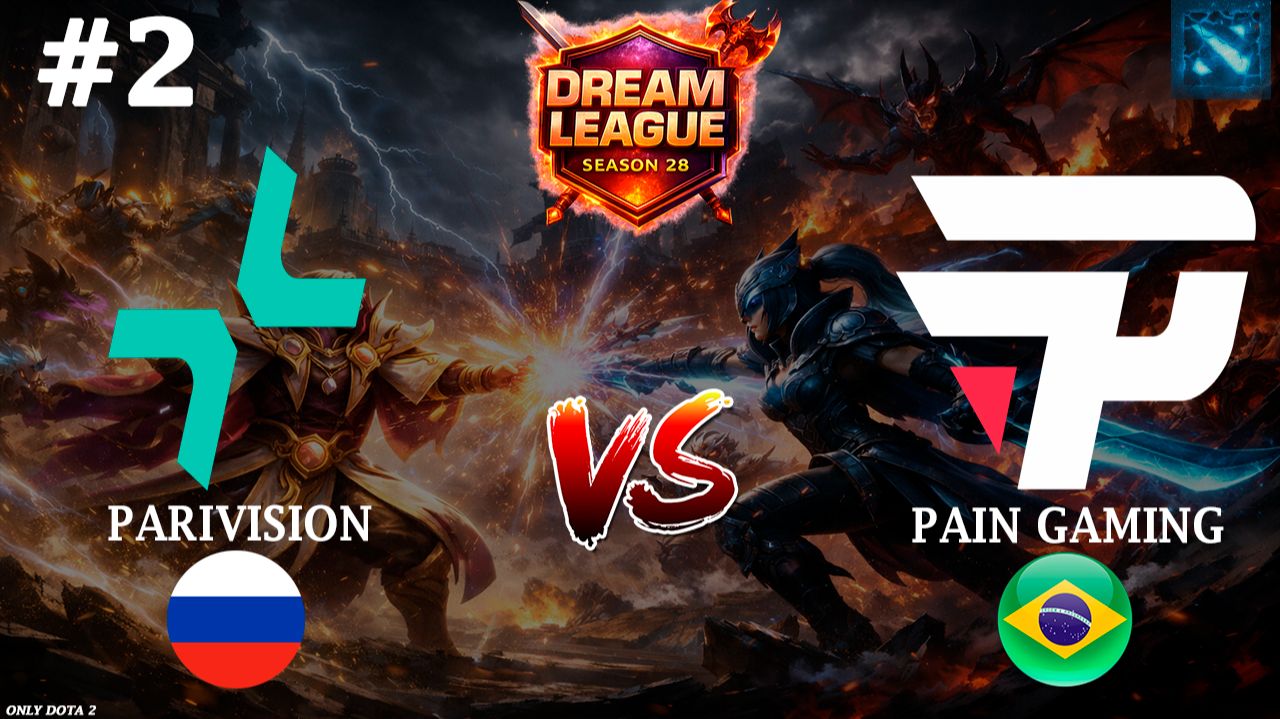 ПАРКЕР НА СИГНЕ МОРФЕ | Parivision vs PaiN #2 (BO2) DL S28 смотреть онлайн