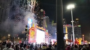 Фейерверк на площади Нячанга. Тет 2026