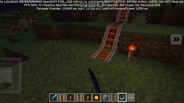 Лёня построил для меня горки в Майнкрафт