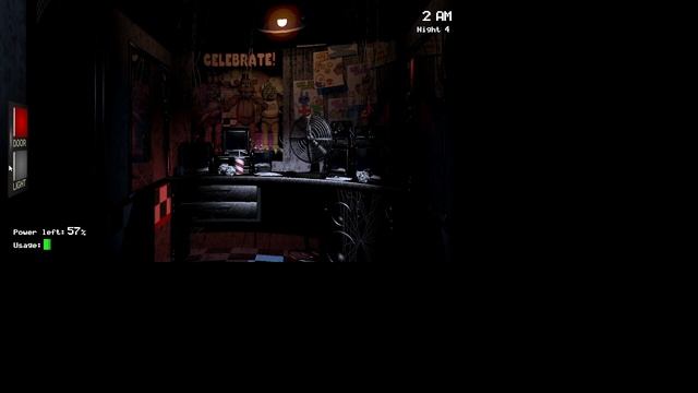 Игрем в 5 ночей с Фреди. 4 ночь.