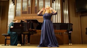 Ирина Дубровская исполняет каватину Лючии Доницетти. Фортепиано — Ольга Воробьёва