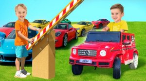 Челлендж 50 машин для детей