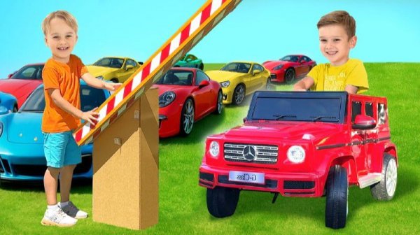 Челлендж 50 машин для детей