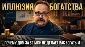 ИЛЛЮЗИЯ БОГАТСТВА: Почему дом за $1 млн не делает вас богатым | Фёдор Лисицын