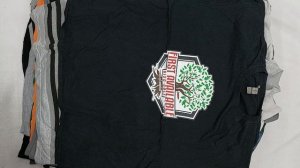 41767 Футболки мужские большие размеры, 1пак, XL t-shirts s/s, секонд (extra) оптом