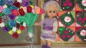 Одежда для кукол крючком DIY
