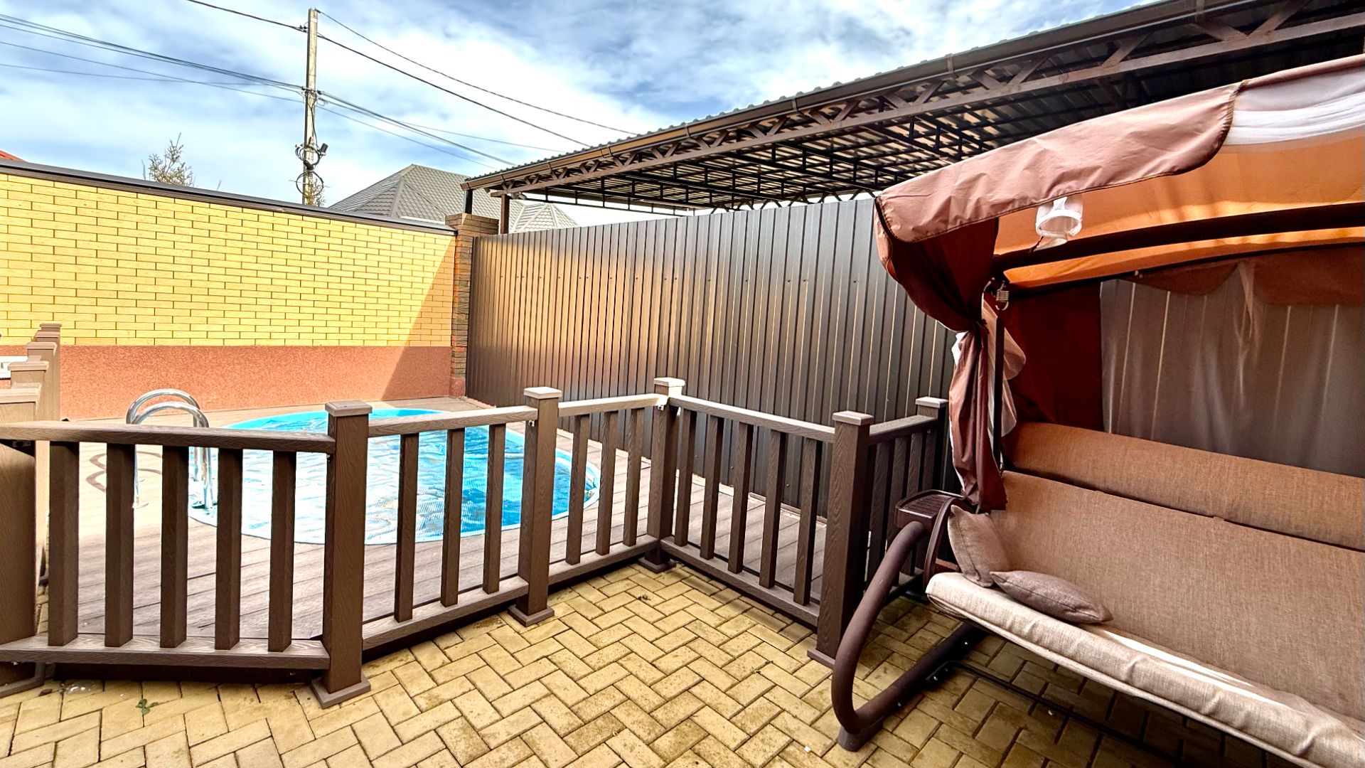 Дом с бассейном в Ессентуках