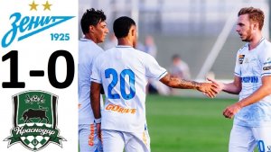 "Зенит" обыграл "Краснодар"! Взяли реванш! Зенит - Краснодар - обзор матча
