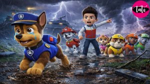 Щенячий патруль и Маршалл. Залипательное видео. Мультфильм для детей и малышей. Анимация 249