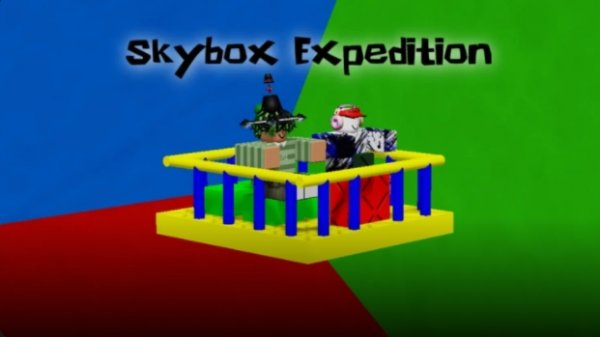 Roblox - Экспедиция скайбокс