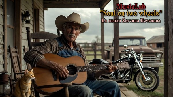 Soul on two wheels (English Country Rock version) - MusicLab #Печенин **ПРЕМЬЕРА БАЙКЕРСКОЙ ПЕСНИ**
