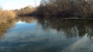 Сплавы по рекам. 1 сезон. 2 серия (На лодках по микроречке Домашке со спиннингами в ноябре)