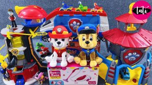 Играем в игрушки из мультика щенячий патруль. Мультфильм для детей. ASMR АСМР