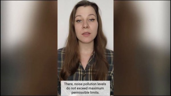 Expert's opinion about noise pollution