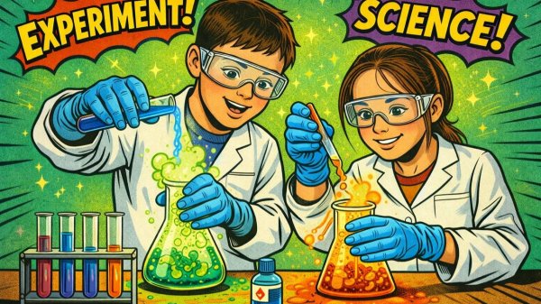 Химические опыты с WTFamily! Молекулярная кухня и вулкан Бёттгера своими руками!