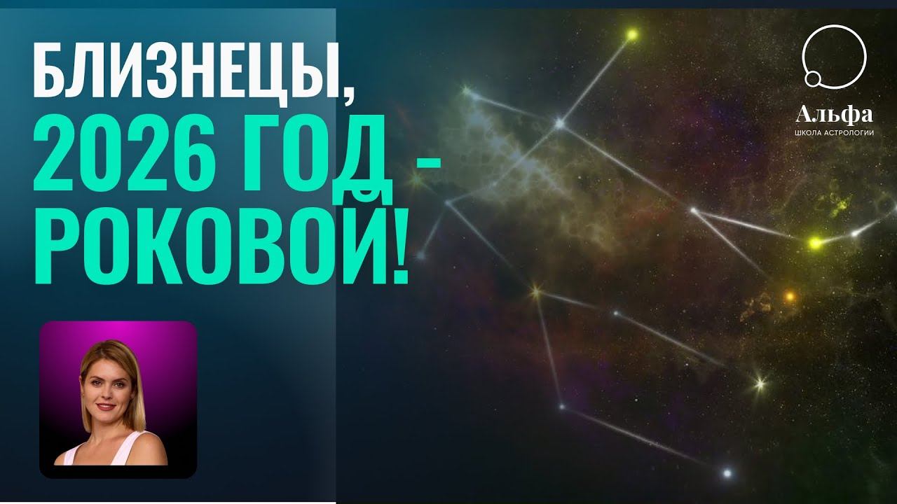 БЛИЗНЕЦЫ, ТАКОГО ГОДА БОЛЬШЕ НЕ БУДЕТ! - ГОРОСКОП НА 2026 ГОД смотреть онлайн